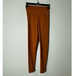 NWT Strut This Orange/Brown Exercise Legging Sz XS